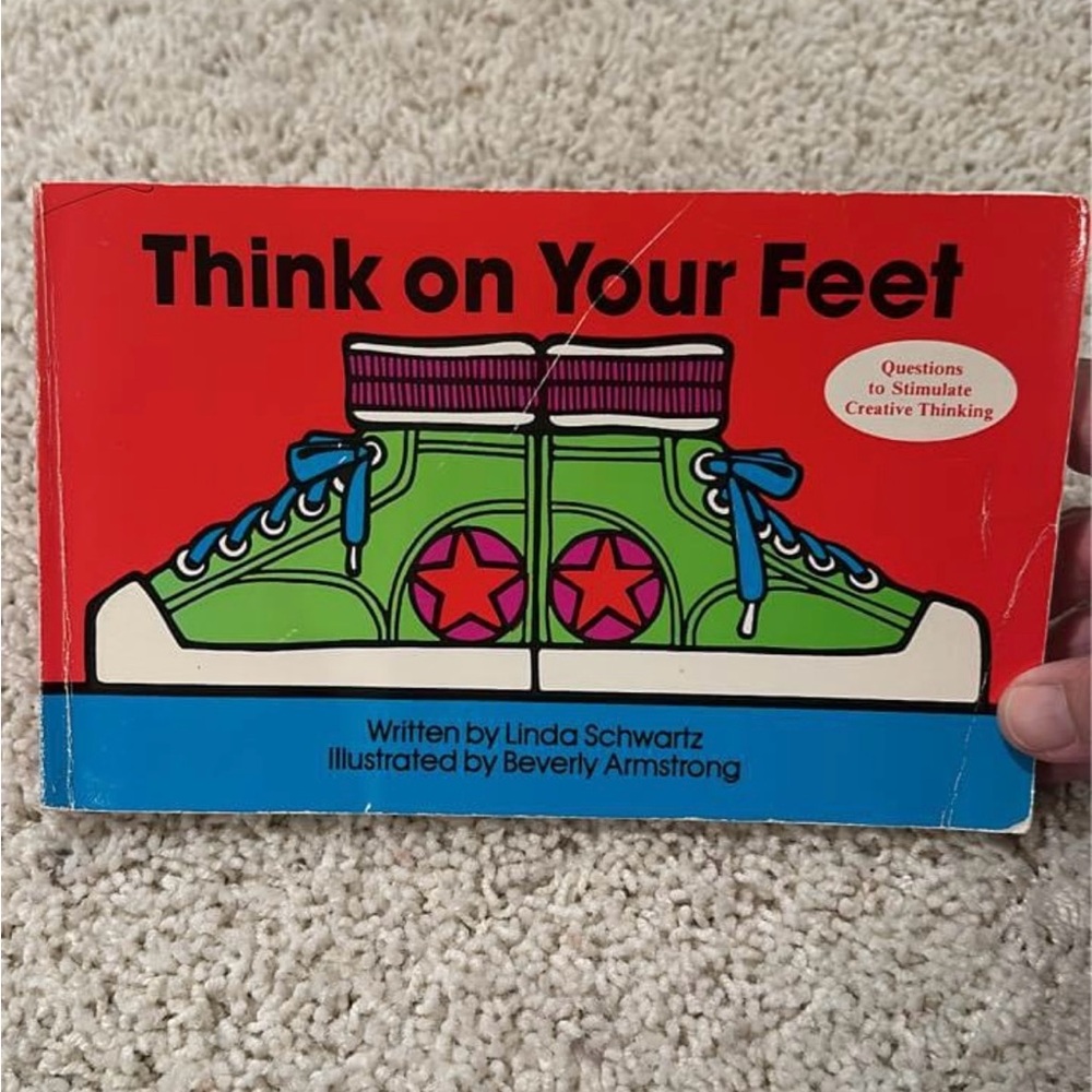 THINK ON YOUR FEET Book Questions to Stimulate Creative Thinking - 184 pages